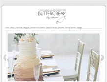 Tablet Screenshot of buttercreambyalareen.com